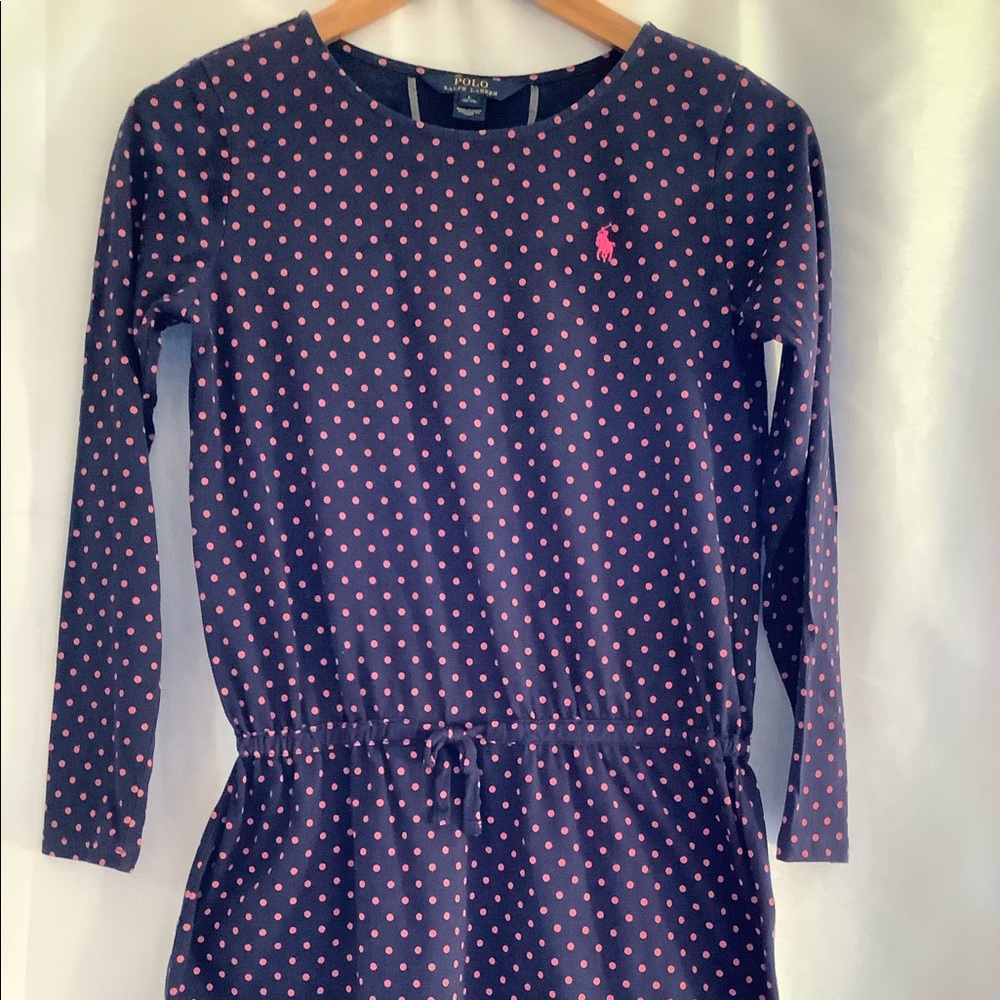 Polo Ralph Lauren girls’ cotton knit dress